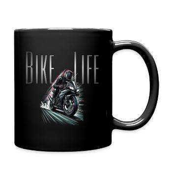 Bike Life - Mug uni - noir - Droite