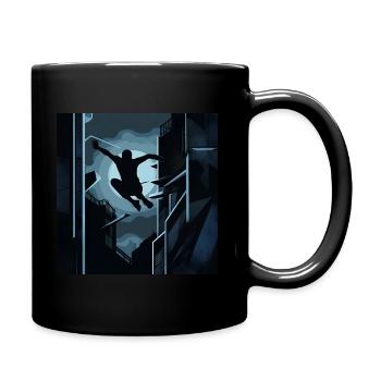 Mug vectoriel - Mug uni - noir - Droite