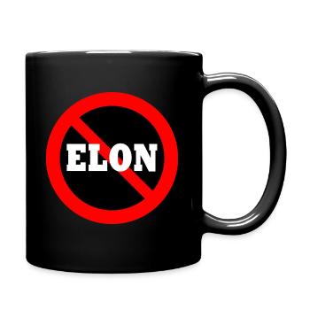 Anti Elon - Mug uni - noir - Droite