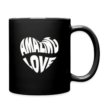 L’amour est incroyable - Mug uni - noir - Droite