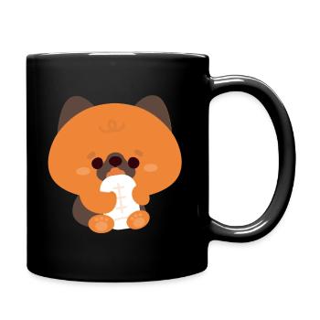 German Shepherd Puppy Toddler - Full Colour Mug - black - Right