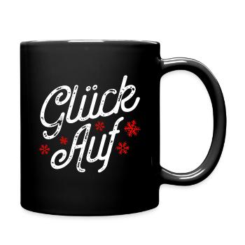 Joyeux Noël joyeux Mon Mont Dunz - Mug uni - noir - Droite