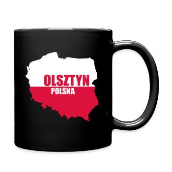 Polska Olsztyn Allenstein Poland Gift - Full Colour Mug - black - Right