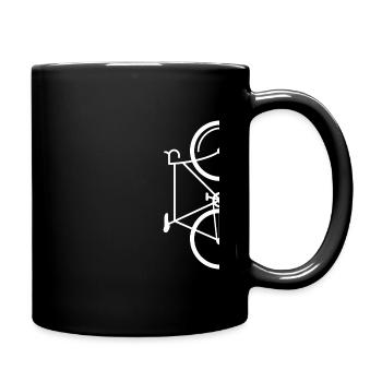 Biker Bike Jersey E Bike Mountain Bike MTB Shirt - Full Colour Mug - black - Right