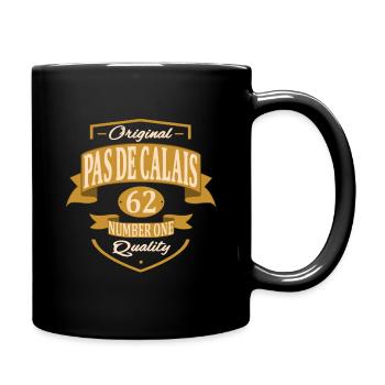 Pas De Calais - Mug uni - noir - Droite
