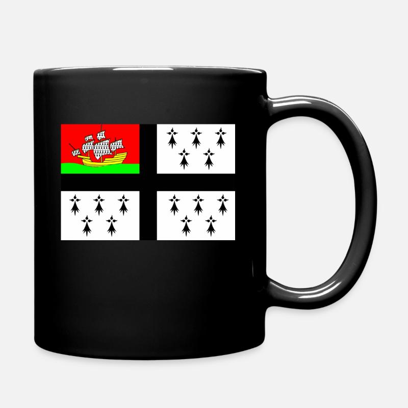 Drapeau de Nantes - Mug uni - noir