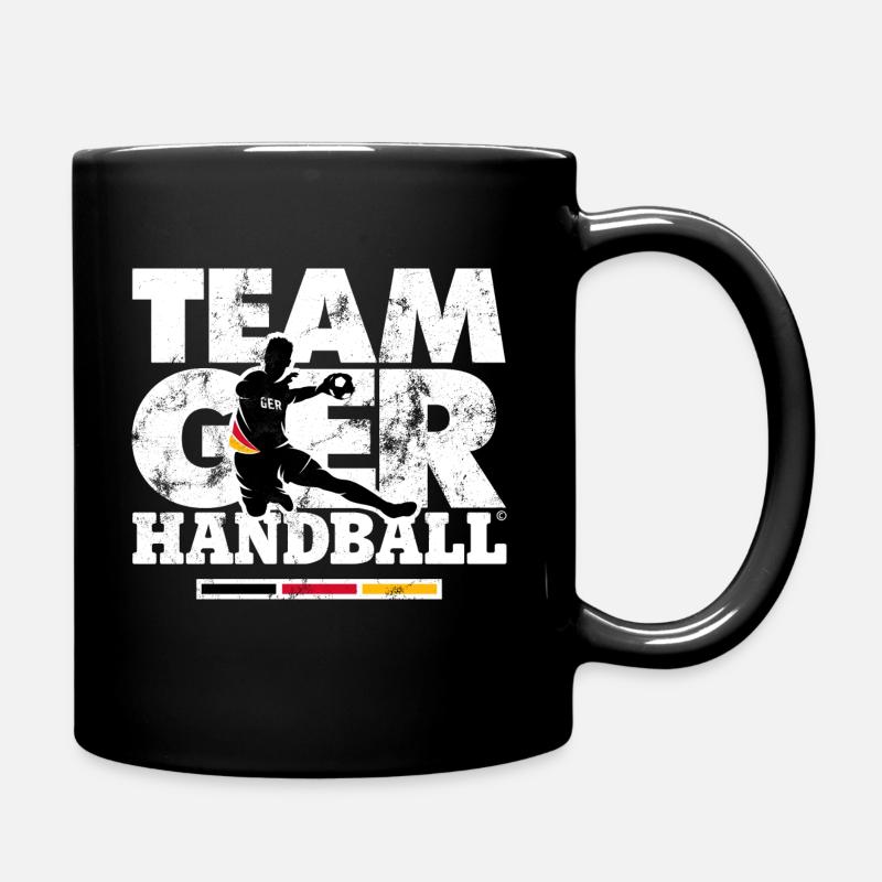 HANDBALL EM TEAM GERMANY - Tasse einfarbig - Schwarz