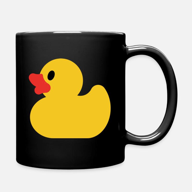 Quietscheente - Mug uni - noir