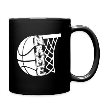 Maillot de basket - Mug uni - noir - Droite