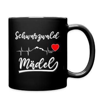 Black Forest Girl ♥ - Full Colour Mug - black - Right