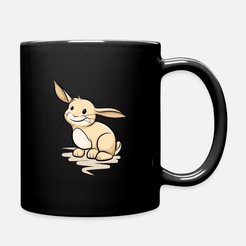 Hare - Full Colour Mug - black