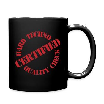 Hard Techno Hardstyle Hard Dark Acid - Full Colour Mug - black - Right