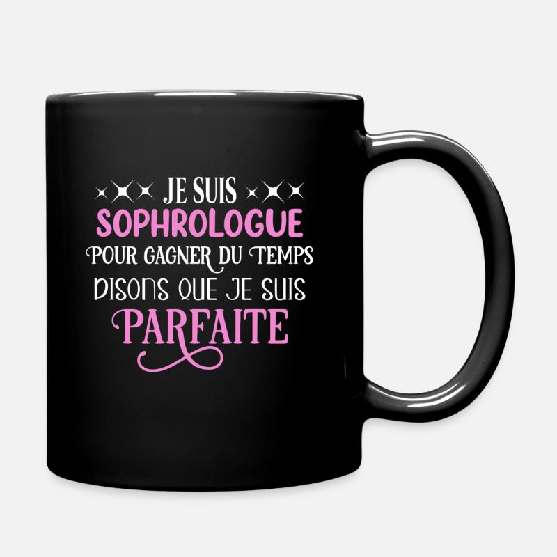 Sophrologue humour métier idée cadeau professions - Mug uni - noir