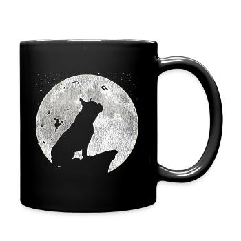 Bulldog français - Mug uni - noir - Droite