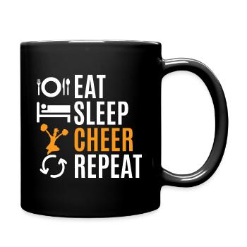 Cheerleading - Full Colour Mug - black - Right