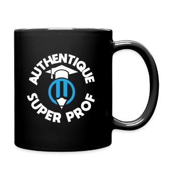Enseignant, idée cadeau professeur, humour étude - Mug uni - noir - Droite