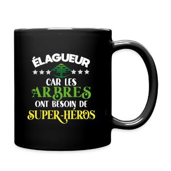 Lösel, Geschenkidee Humor - Tasse einfarbig - Schwarz - Rechts
