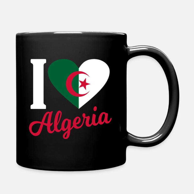 Algérie Afrique Idée cadeau - Mug uni - noir