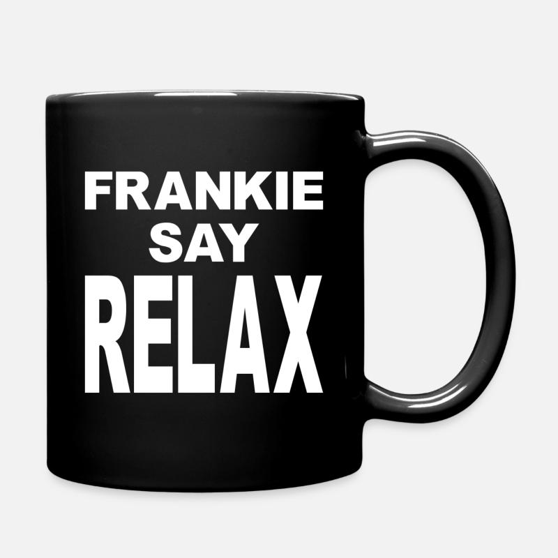 Frankie Say Relax - Mug uni - noir