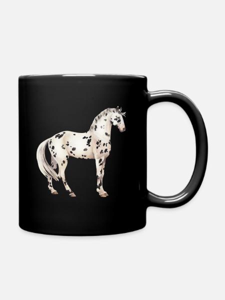 Knabstrupper - Tasse einfarbig - Schwarz