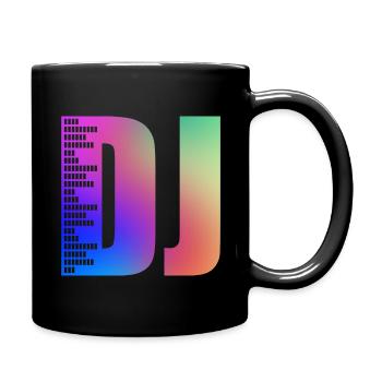 Disc jockey music DJ Club Deejay - Full Colour Mug - black - Right