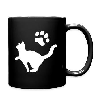 Chat Animal de compagnie - Mug uni - noir - Droite