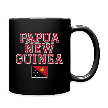 Papua New Guinea - Full Colour Mug - black - Right
