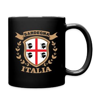 Sardegna Italia Gift Sardinia Sardinians - Full Colour Mug - black - Right