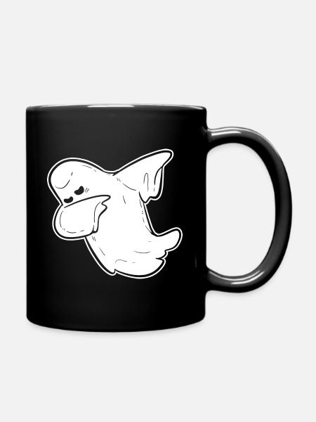 Drôle de fantôme Drôle et joker poison - Mug uni - noir