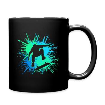 skater - Full Colour Mug - black - Right