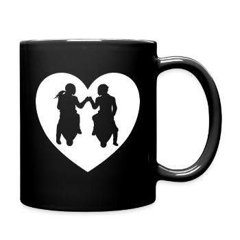 Bikercouple Paire de Paires Moto Super Sports Cars - Mug uni - noir - Droite