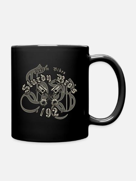 Gros vélos - Mug uni - noir