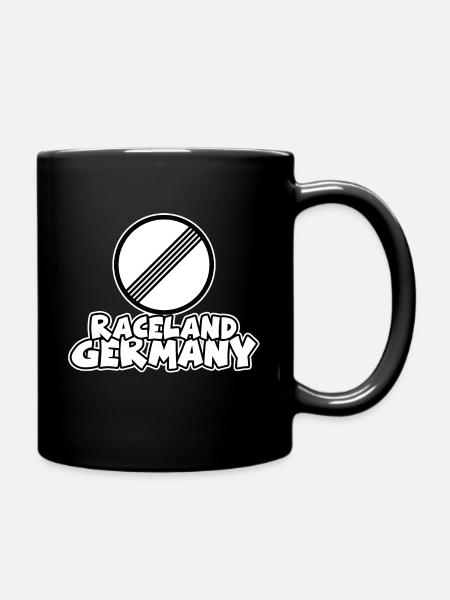 raceland Germany - Tasse einfarbig - Schwarz