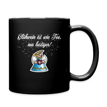 GlühweinTee1 1 - Tasse einfarbig - Schwarz - Rechts