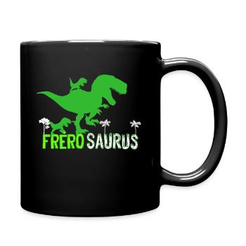 Grand Frère Dinosaure Frérosaurus - Mug uni - noir - Droite