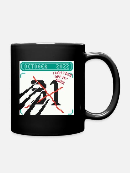 31. OKTOBER - Tasse einfarbig - Schwarz
