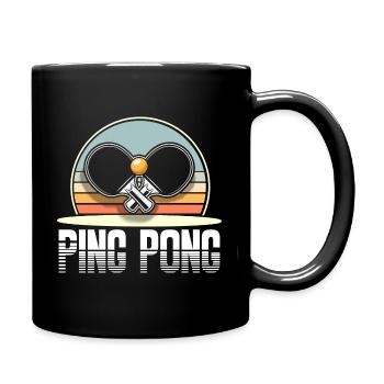 Ping-pong Tennis de Table - Mug uni - noir - Droite