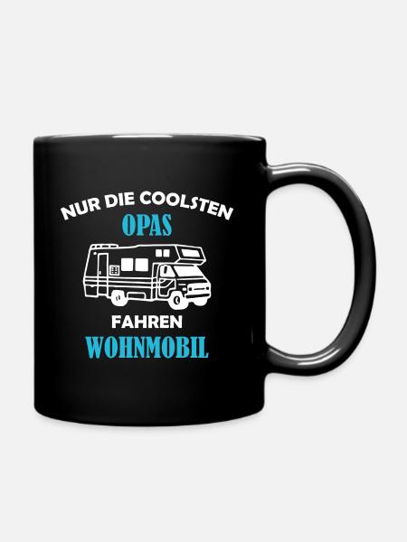 Seuls les grands-pères les plus cool conduisent des camping-cars - Mug uni - noir