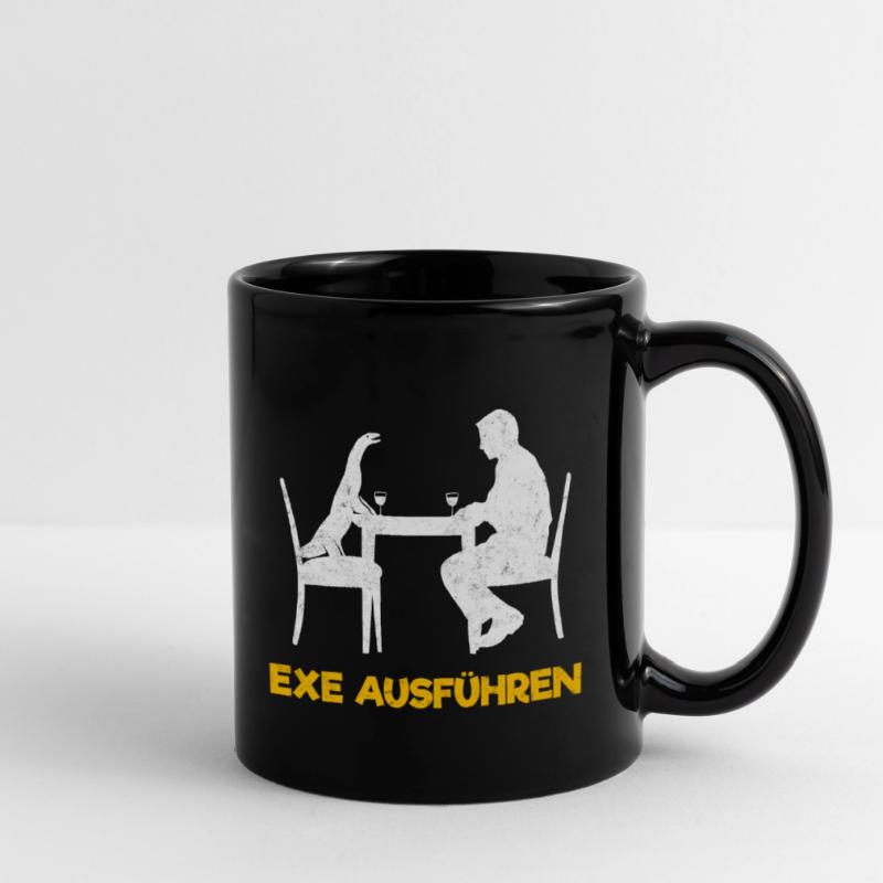 exe exécuter l’informatique programmeur admin Mug uni