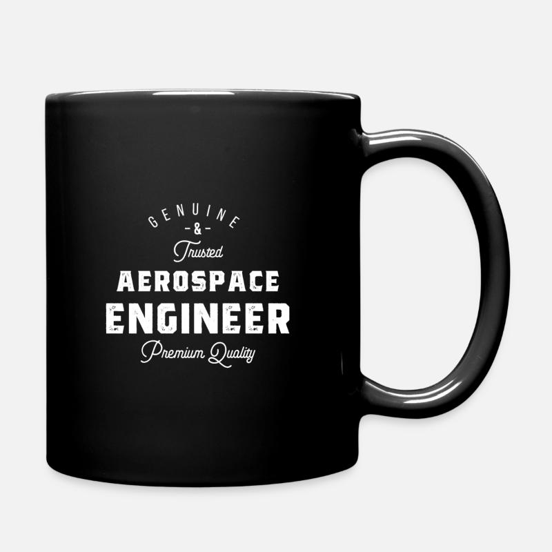 Luft- und Raumfahrtingenieur - Tasse einfarbig - Schwarz