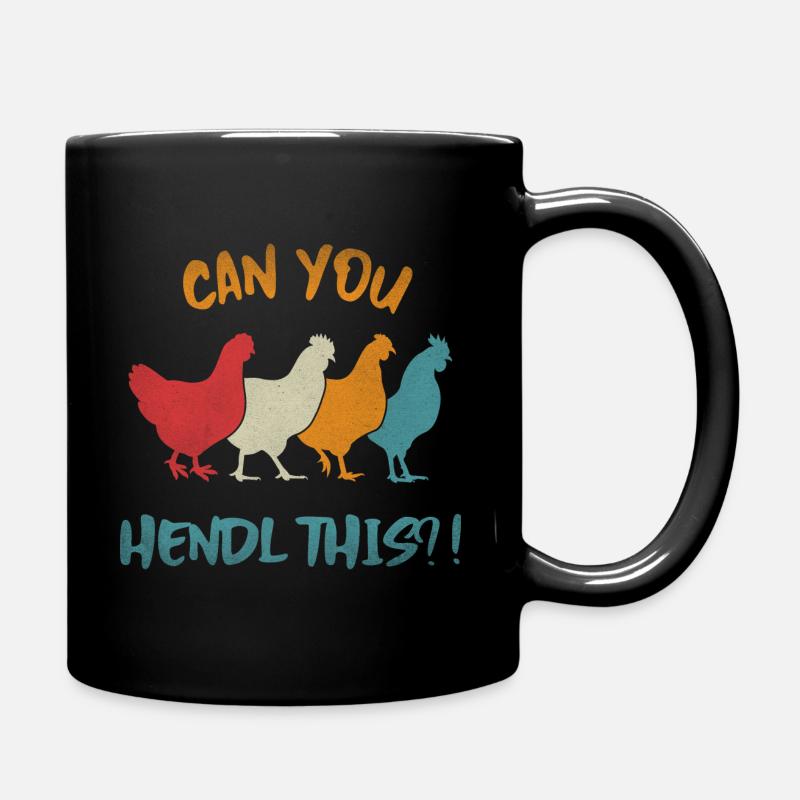 Can You Hendle this?! - Tasse einfarbig - Schwarz