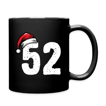 52 Numéro Noël - Mug uni - noir - Droite