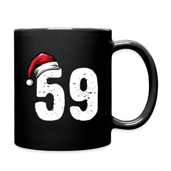 59 Numéro Noël - Mug uni - noir - Droite
