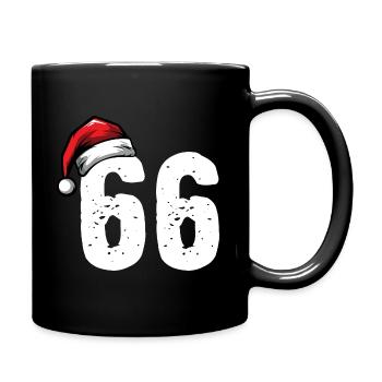 66 Numéro Noël - Mug uni - noir - Droite