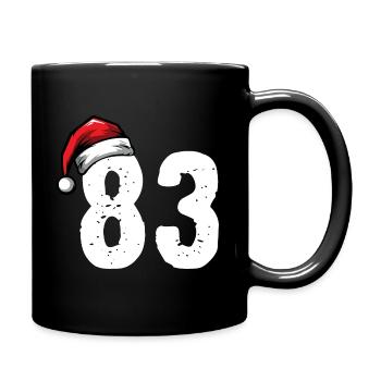 83 Number Christmas - Full Colour Mug - black - Right