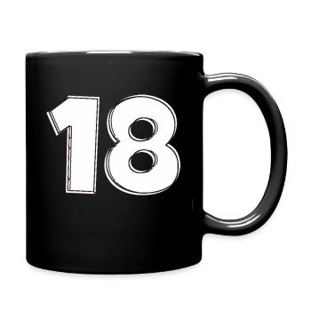 18 - Full Colour Mug - black - Right