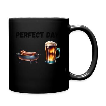 Grillmaster - Tasse einfarbig - Schwarz - Rechts