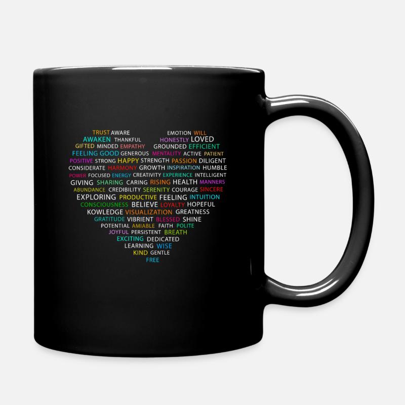 The Essence - Full Colour Mug - black
