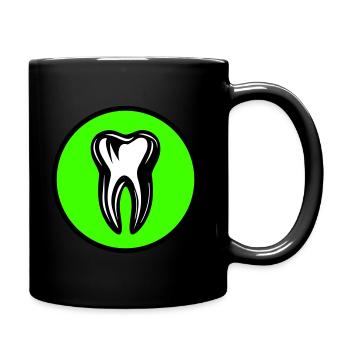 Icône de dentiste dentaire - Mug uni - noir - Droite