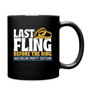 Enterrement de vie de garçon - Mug uni - noir - Droite